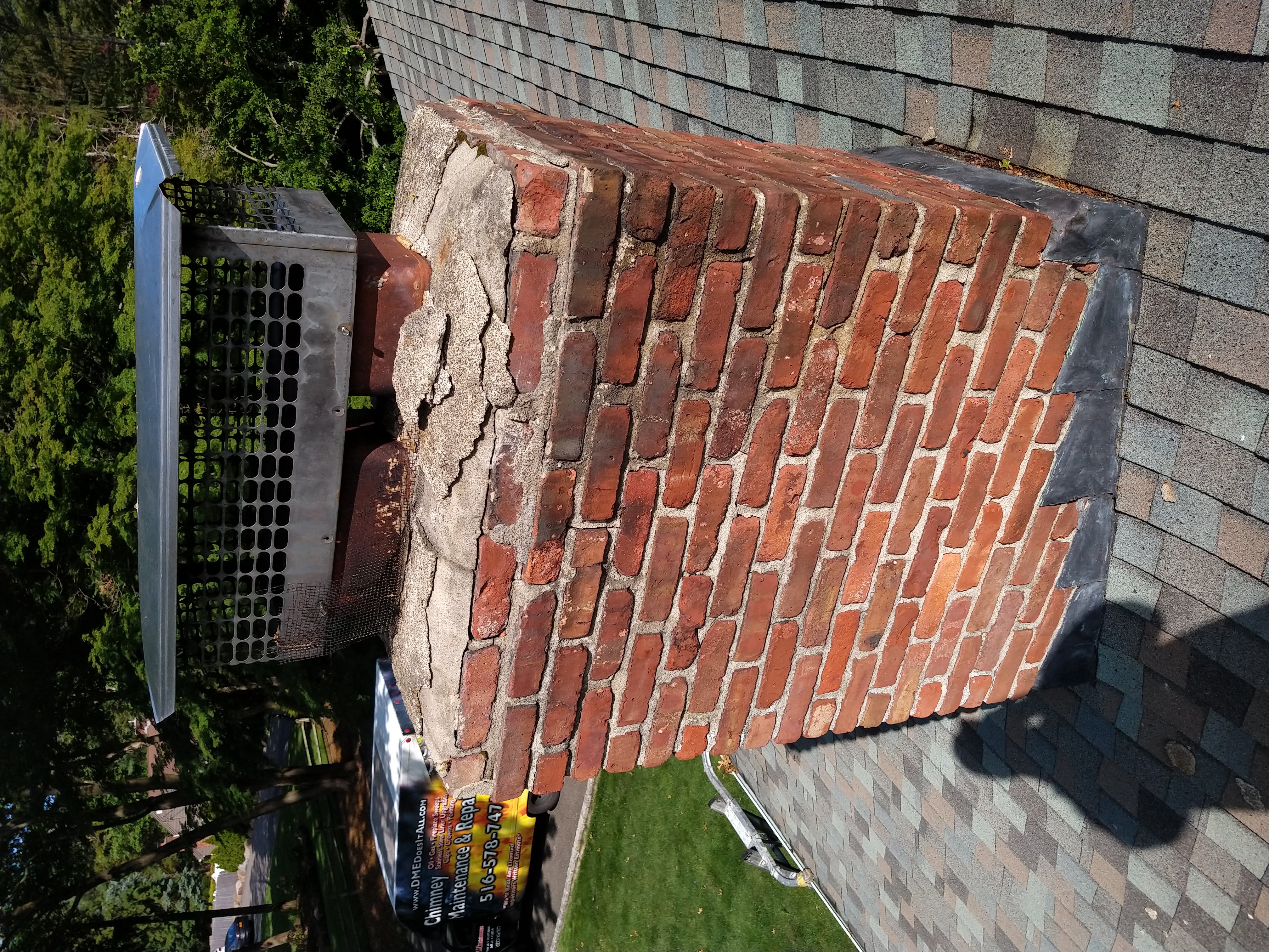 Full fireplace chimney inspection and cleaning in Sea Cliff, New York